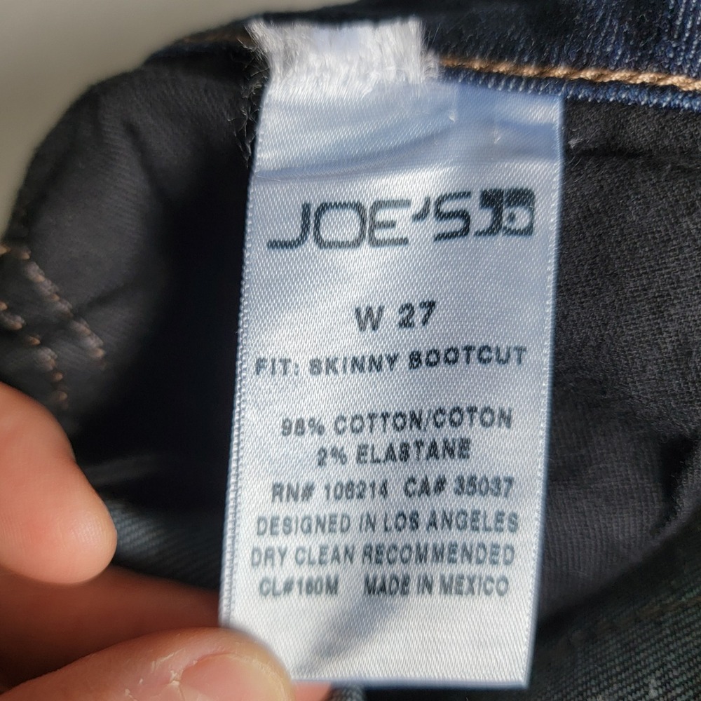 Joe's Blue Jeans Skinny Bootcut Women's W 27 Classic Casual - Picture 5 of 10